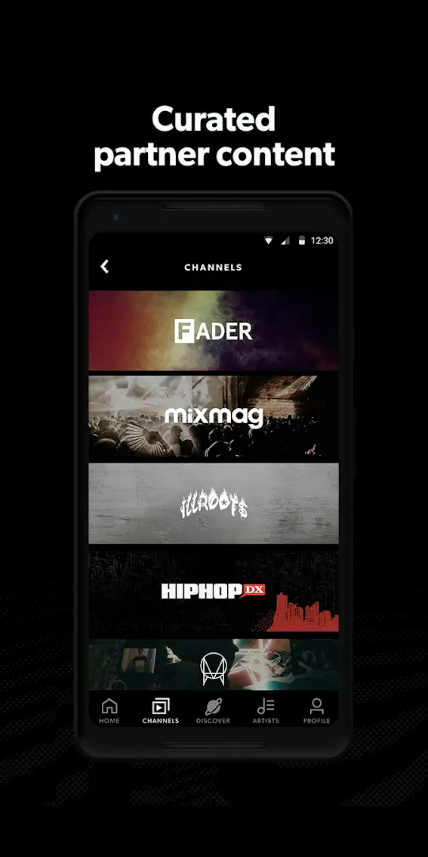 Wav media music streaming app