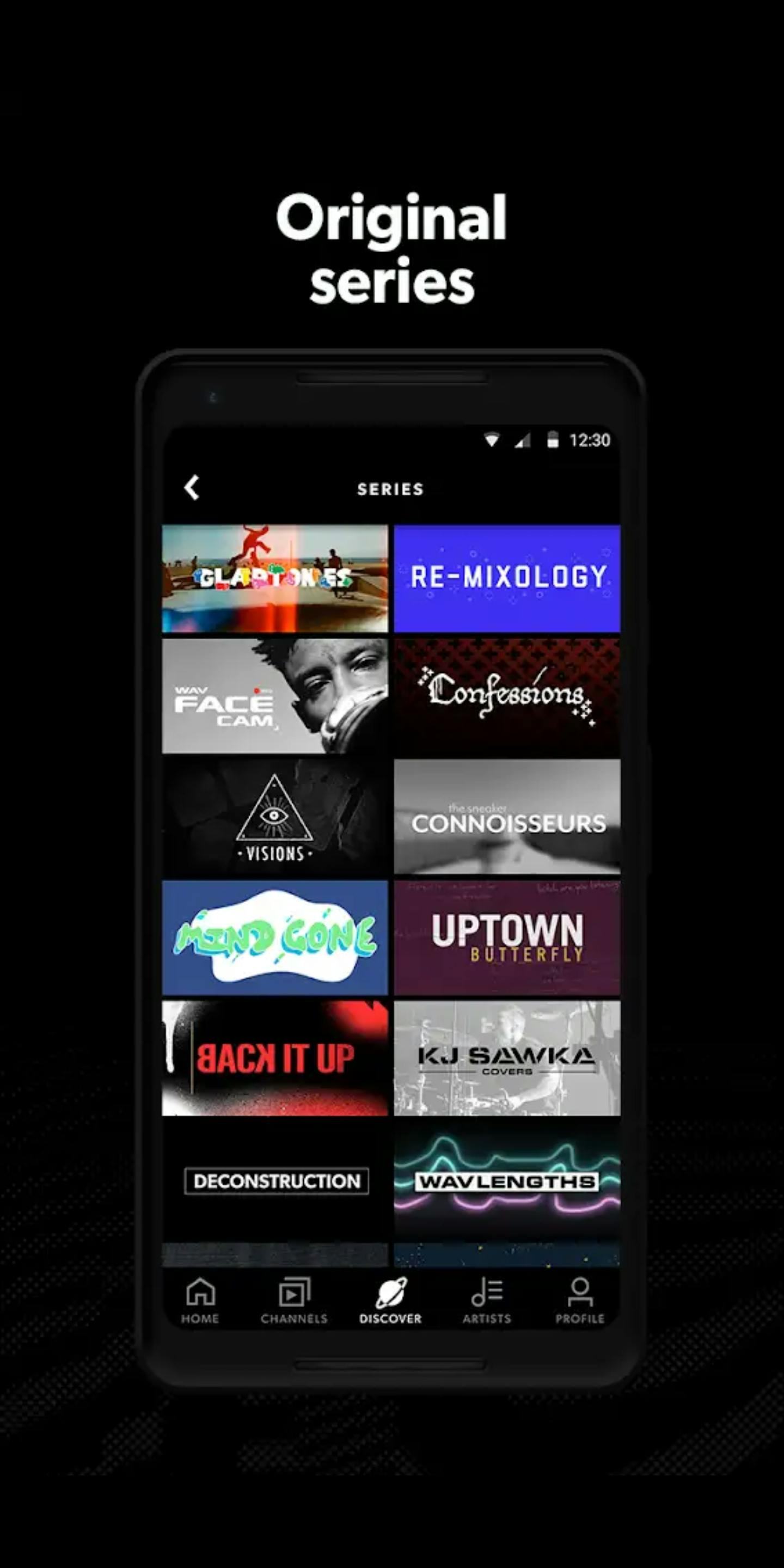 Wav media music streaming app