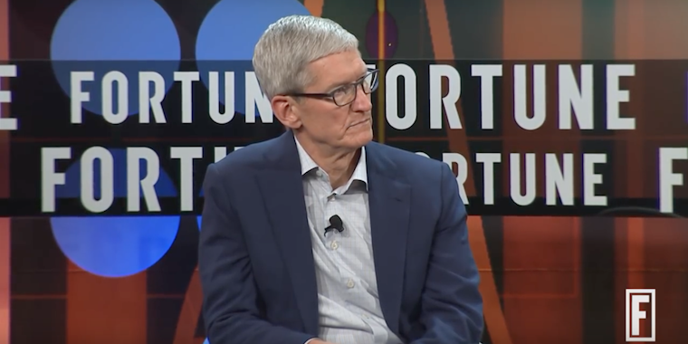 Tim Cook at Fortune CEO event