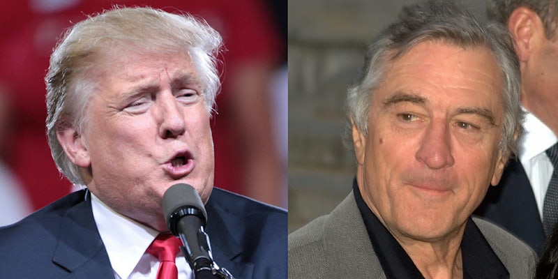 Supporters of Donald Trump are saying they are going to boycott Robert De Niro after his latest remarks about the president.