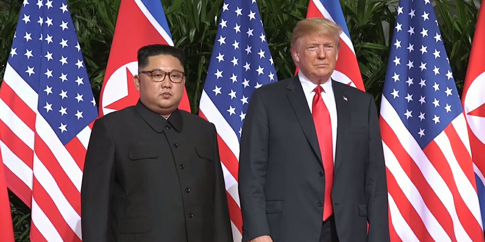 Donald Trump and North Korea signed an agreement on Tuesday aiming to denuclearize the Korean peninsula.