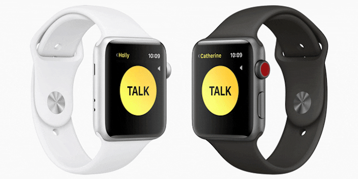 Apple Watch communication feature animation
