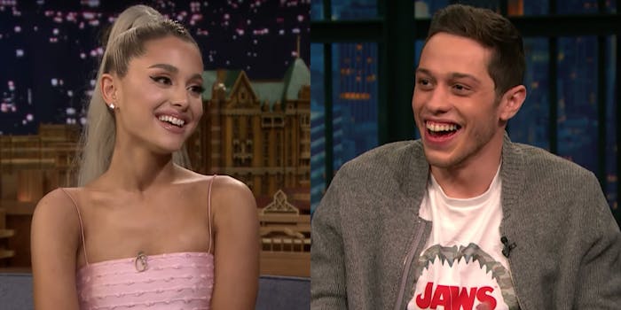Ariana Grande and Pete Davidson are reportedly engaged.