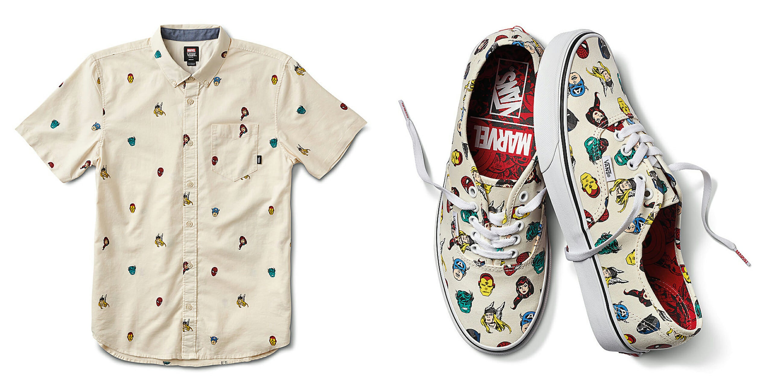 Theoretisch Diverse levering Vans Marvel collection is the perfect thing to wear to the movies