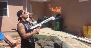 boring company not-a-flamethrower flamethrower