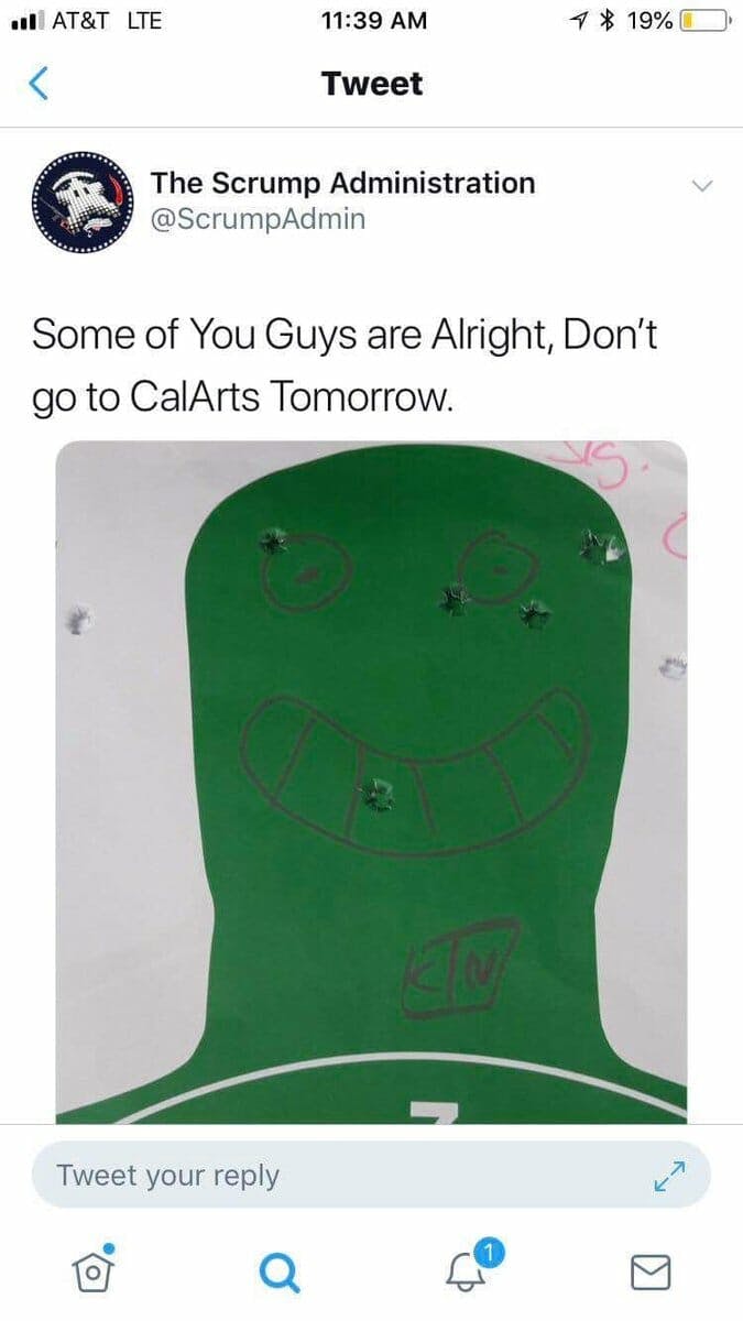 Calarts Be Very Careful