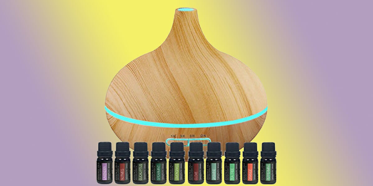 This essential oils burner will keep your mind (and your budget) at ease