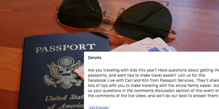 U.S. State Department's 'Family Travel Hacks!' live chat goes off the rails
