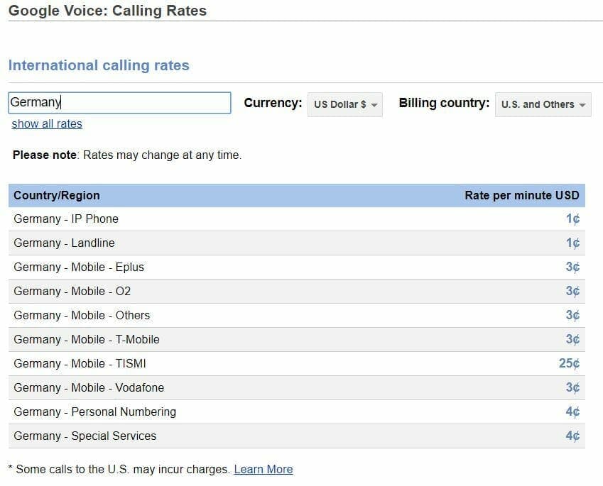 is google voice free? a breakdown of google voice rates