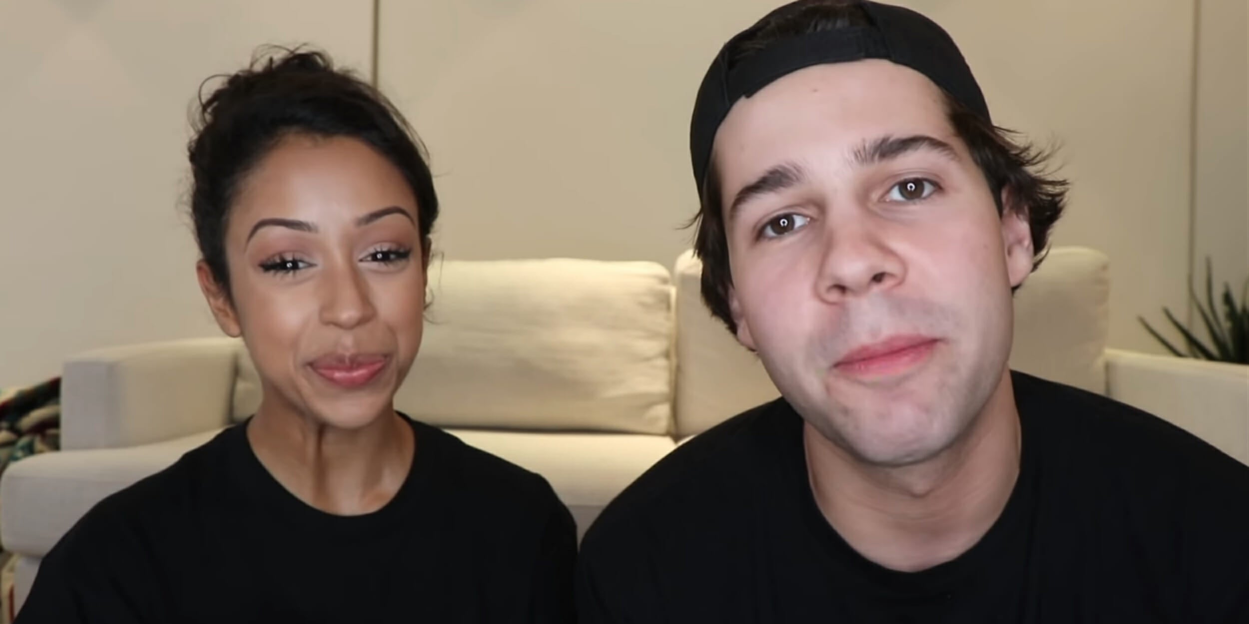 liza koshy and david dobrik split