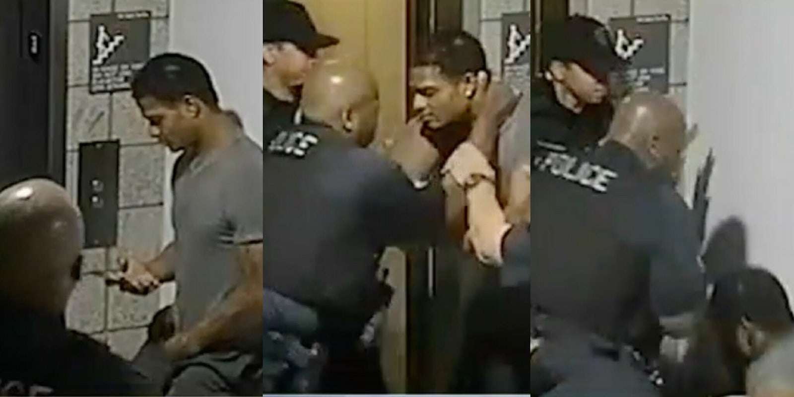Four Mesa, Arizona, police officers beat an unarmed Black man for not sitting down.