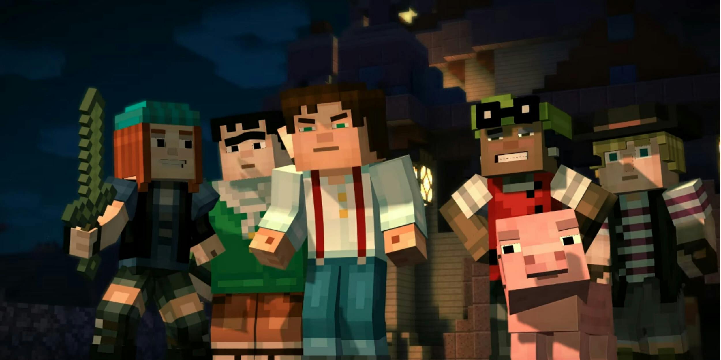 minecraft story mode netflix｜Pesquisa do TikTok