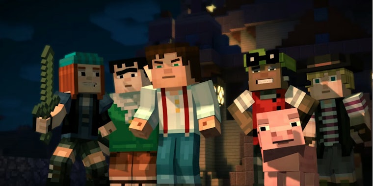 minecraft story mode netflix