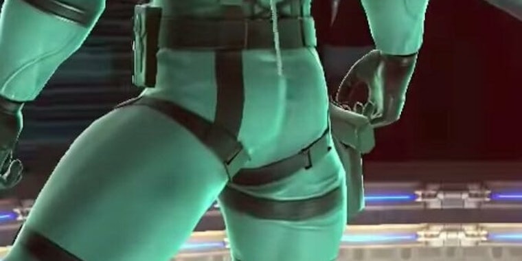 Solid Snake Butt