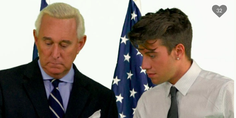 Roger Stone's 'grandson' launches GoFundMe to pay off legal fees
