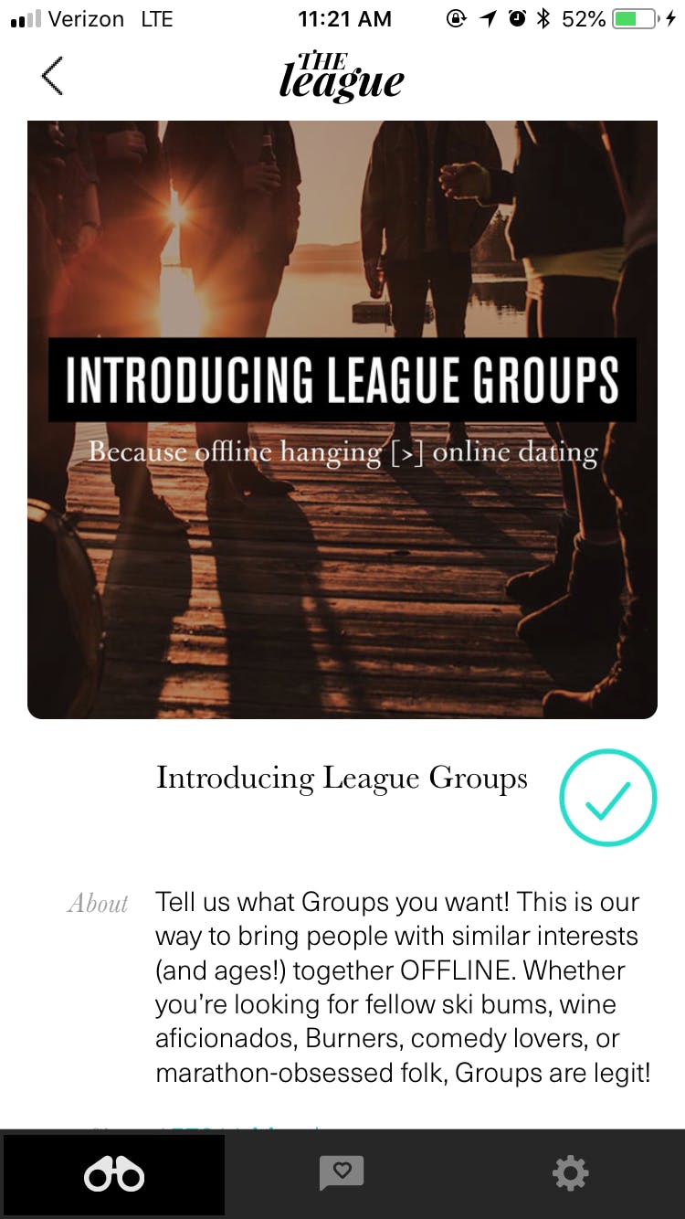 the league app