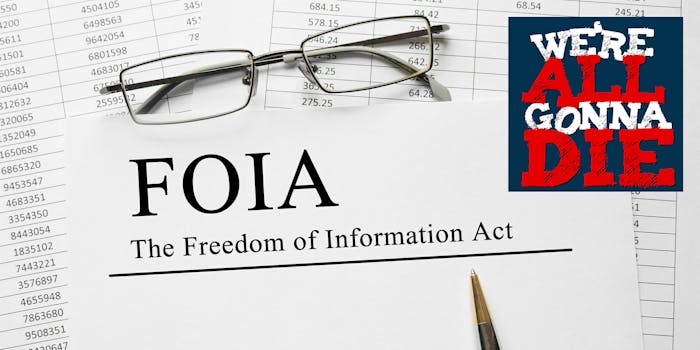 WAGD podcast discusses FOIA