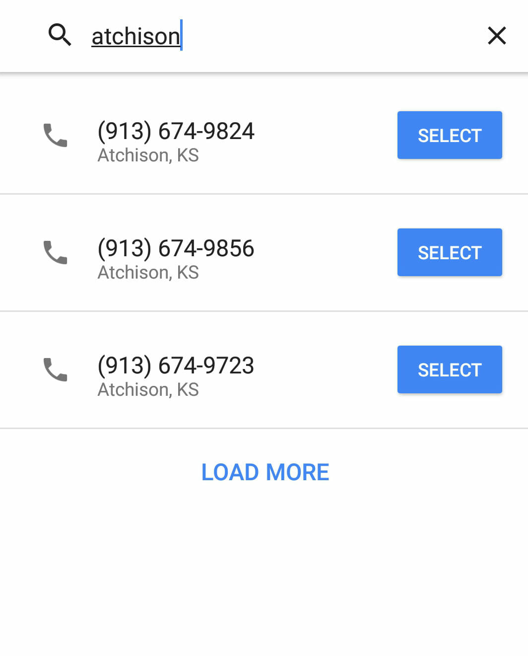 google voice phone number