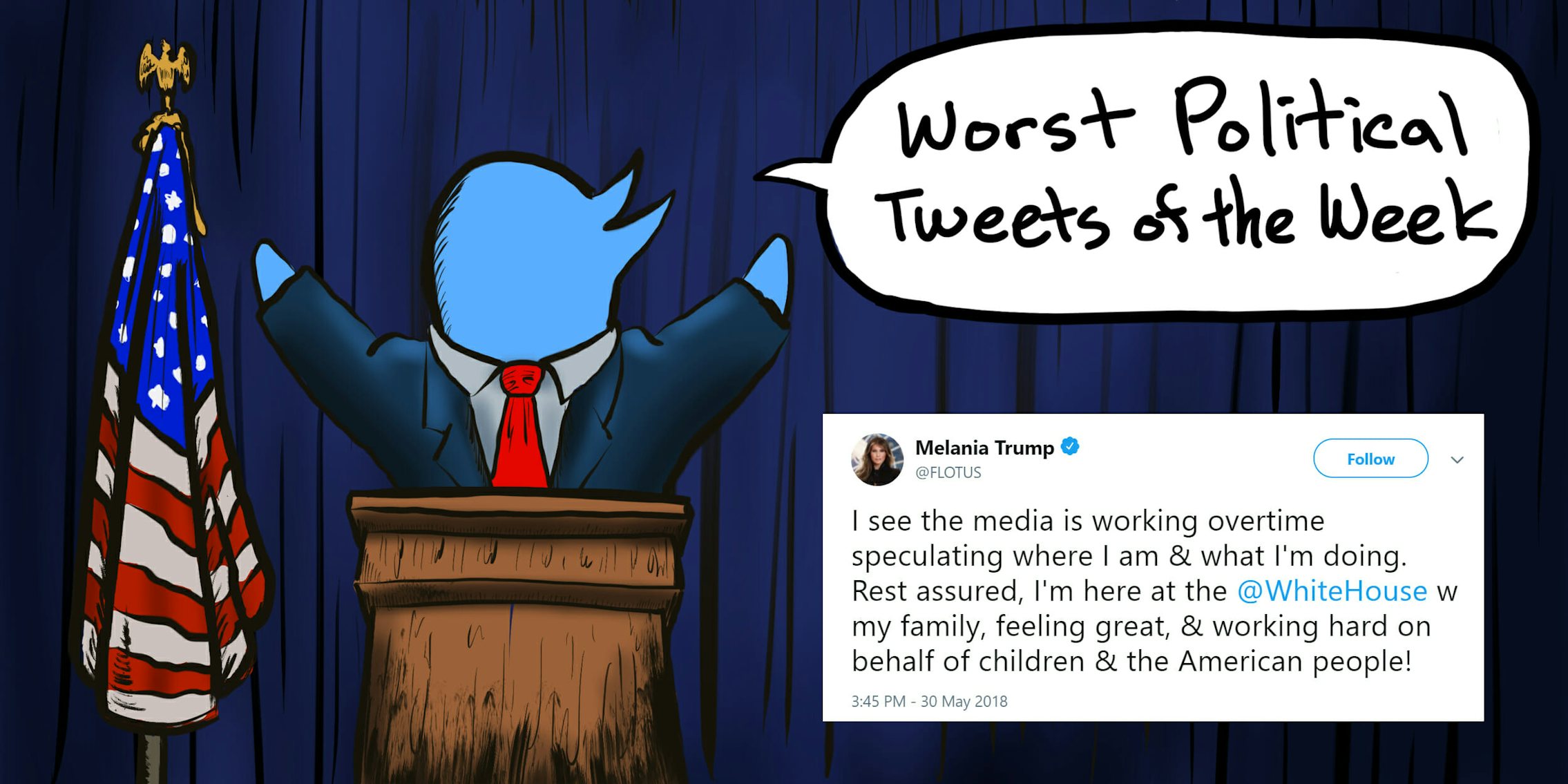worst political tweets of the week melania trump