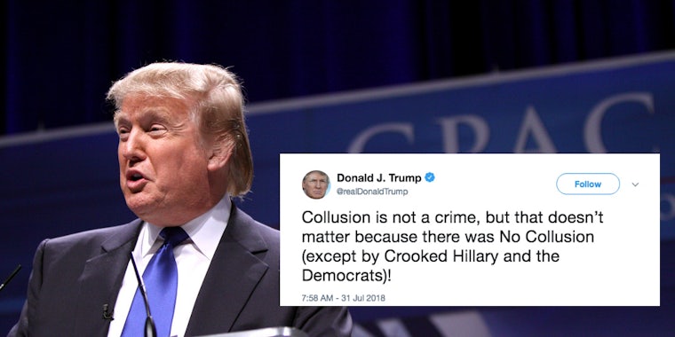 donald trump collusion