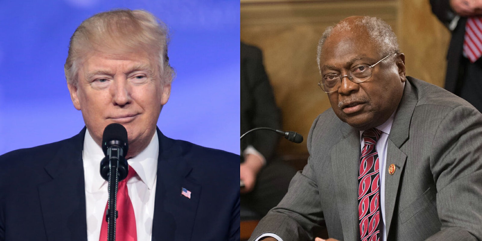 Rep. Jim Clyburn (D-S.C.) told BuzzFeed's AM to DM on Wednesday that he thinks the 'pee tape' of President Donald Trump is real.