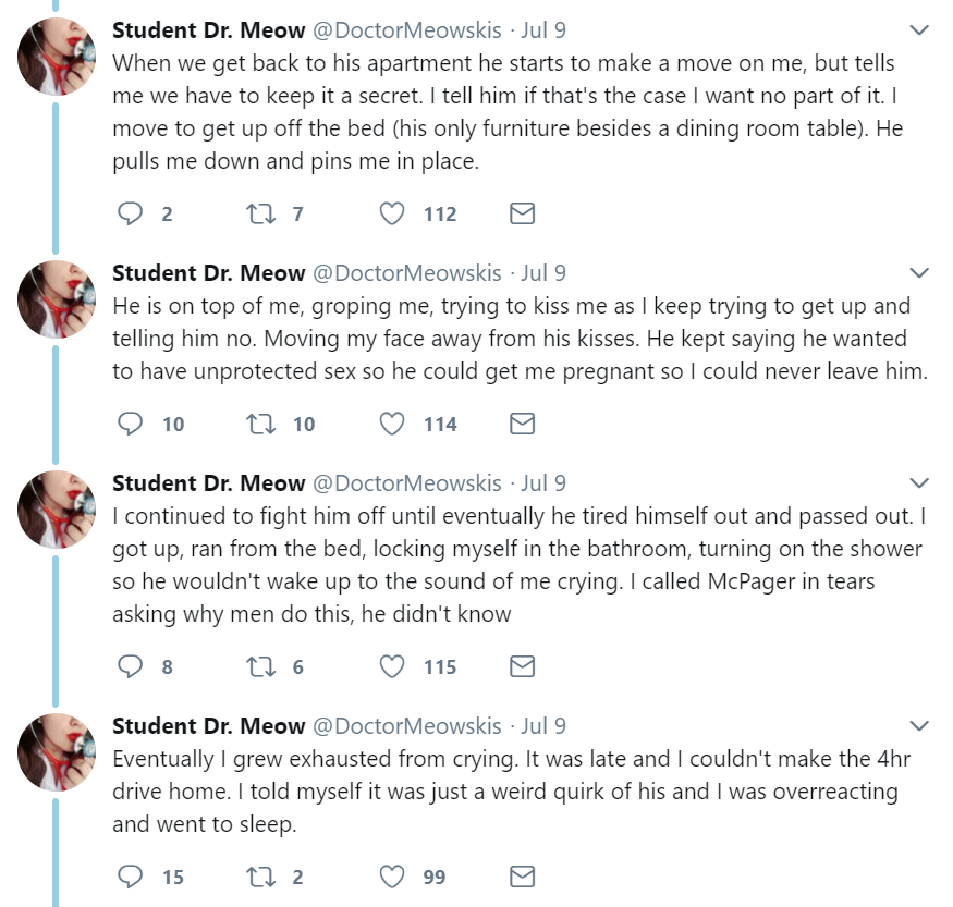 Eugene Gu, the doctor perhaps most known for successfully suing Donald Trump for blocking him on Twitter, was accused of sexual assault yesterday by his ex-girlfriend.