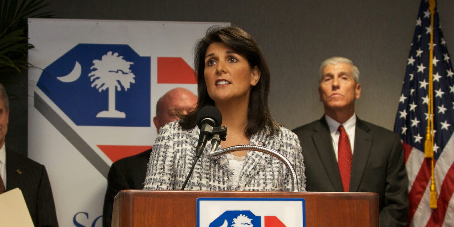 Nikki Haley's Advice To High School Students: Don't 'Own The Libs' Online