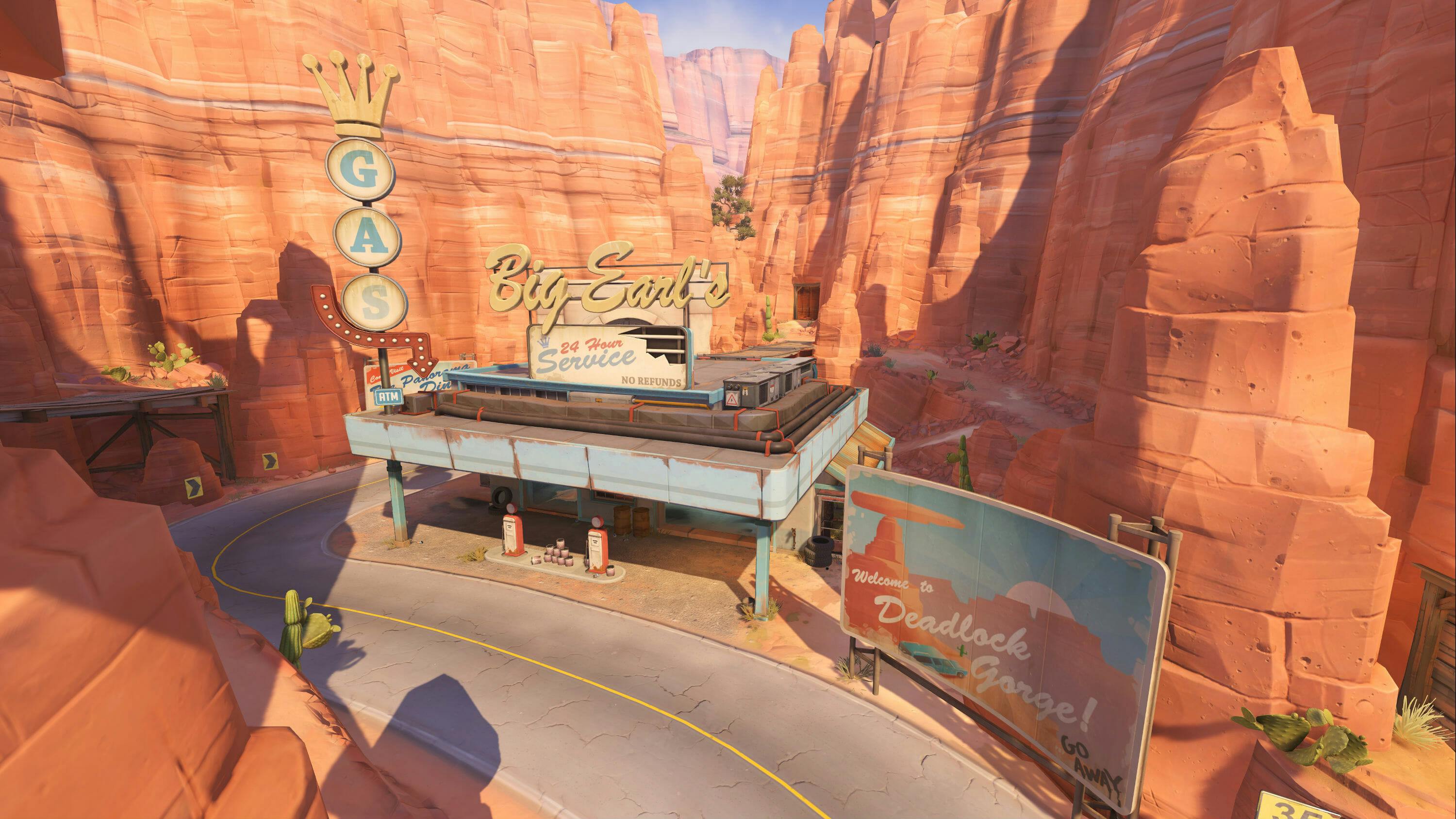 Overwatch Maps Route 66