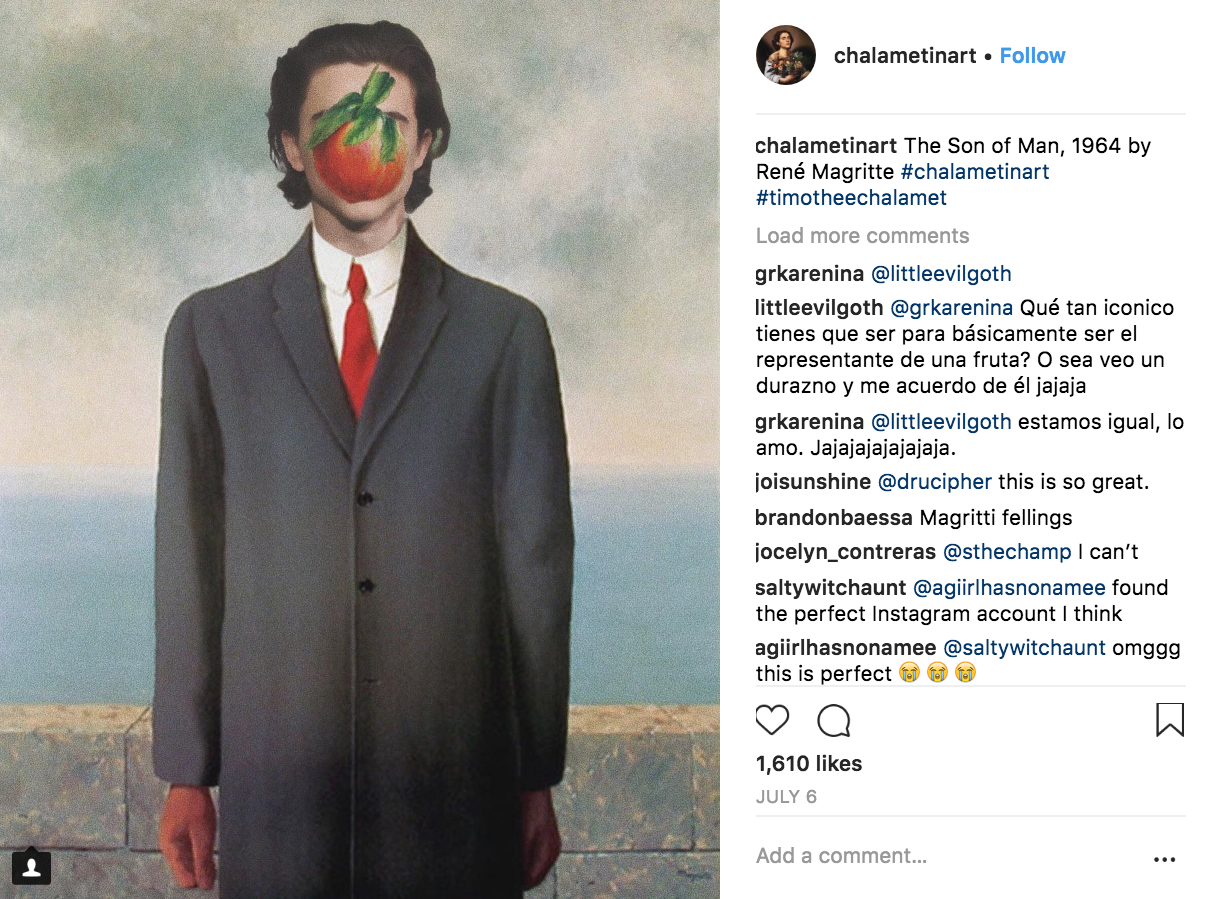 Timothee_Chalamet_Art_Instagram