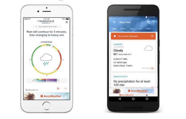 The Best Free Weather Apps for Android and iOS