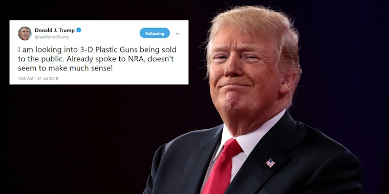 Trump 3D Printed Guns