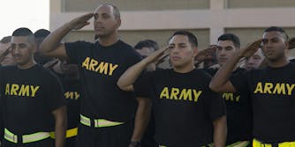 army recruits
