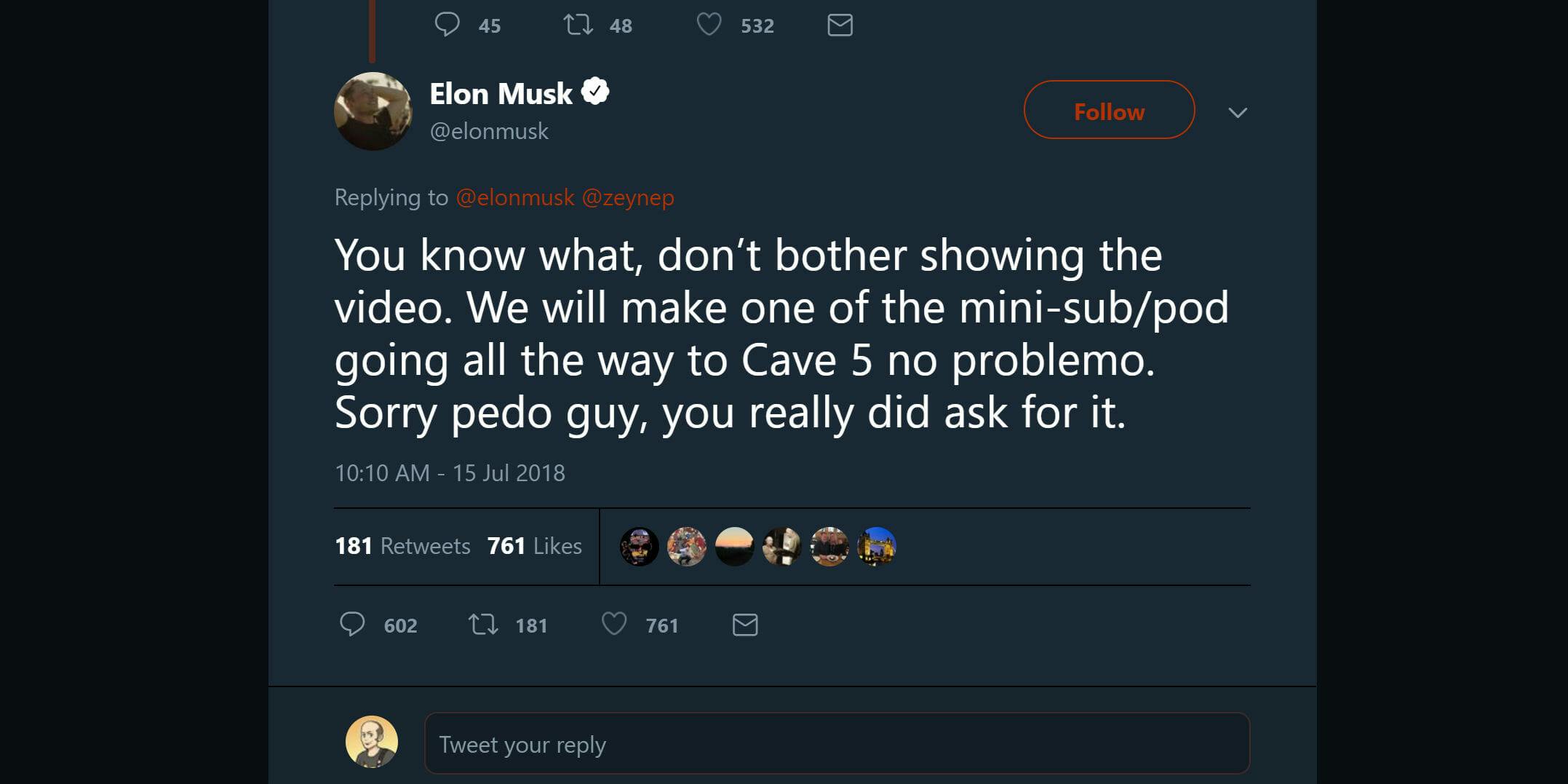 elon musk pedo