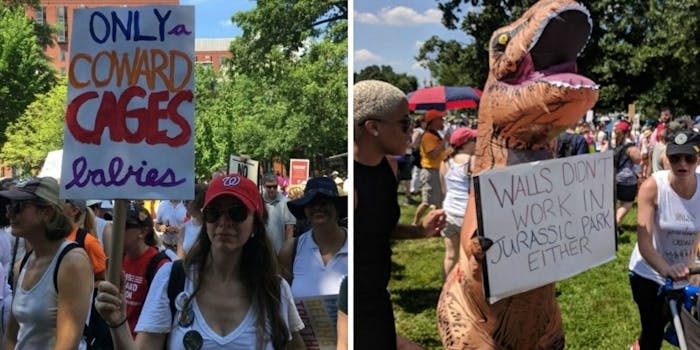 Families Belong Together protest photos