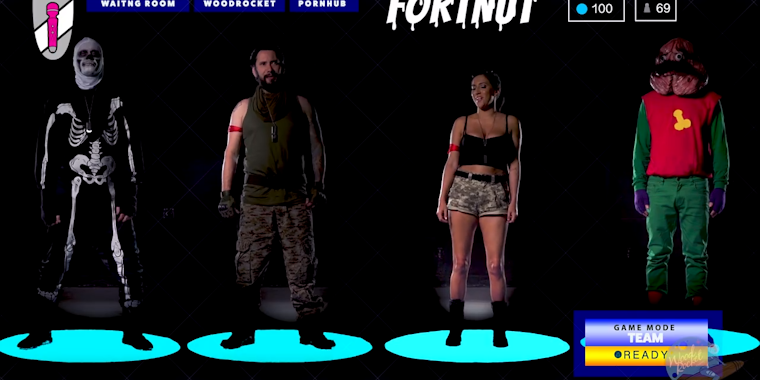 'Fortnut' is a steamy, hilarious Fortnite porn parody.