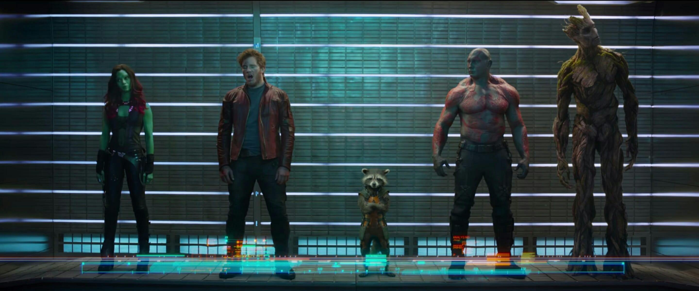 mcu in order - guardians of the galaxy