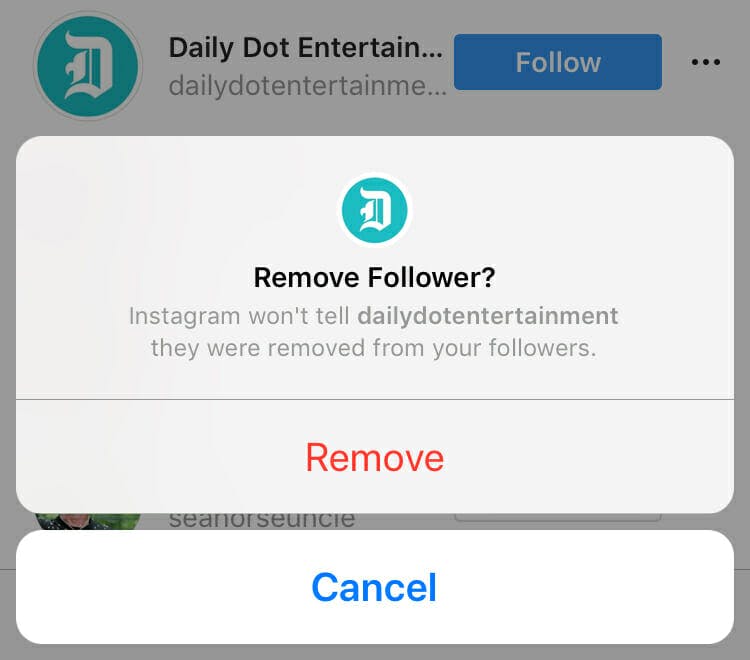 Instagram is testing a new feature that will allow users with public accounts to remove / delete followers.