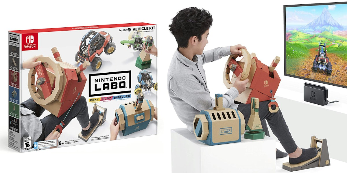 Nintendo labo vehicle kit