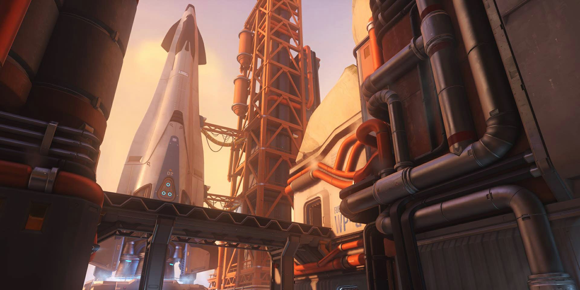 Overwatch maps Watchpoint: Gilbraltar