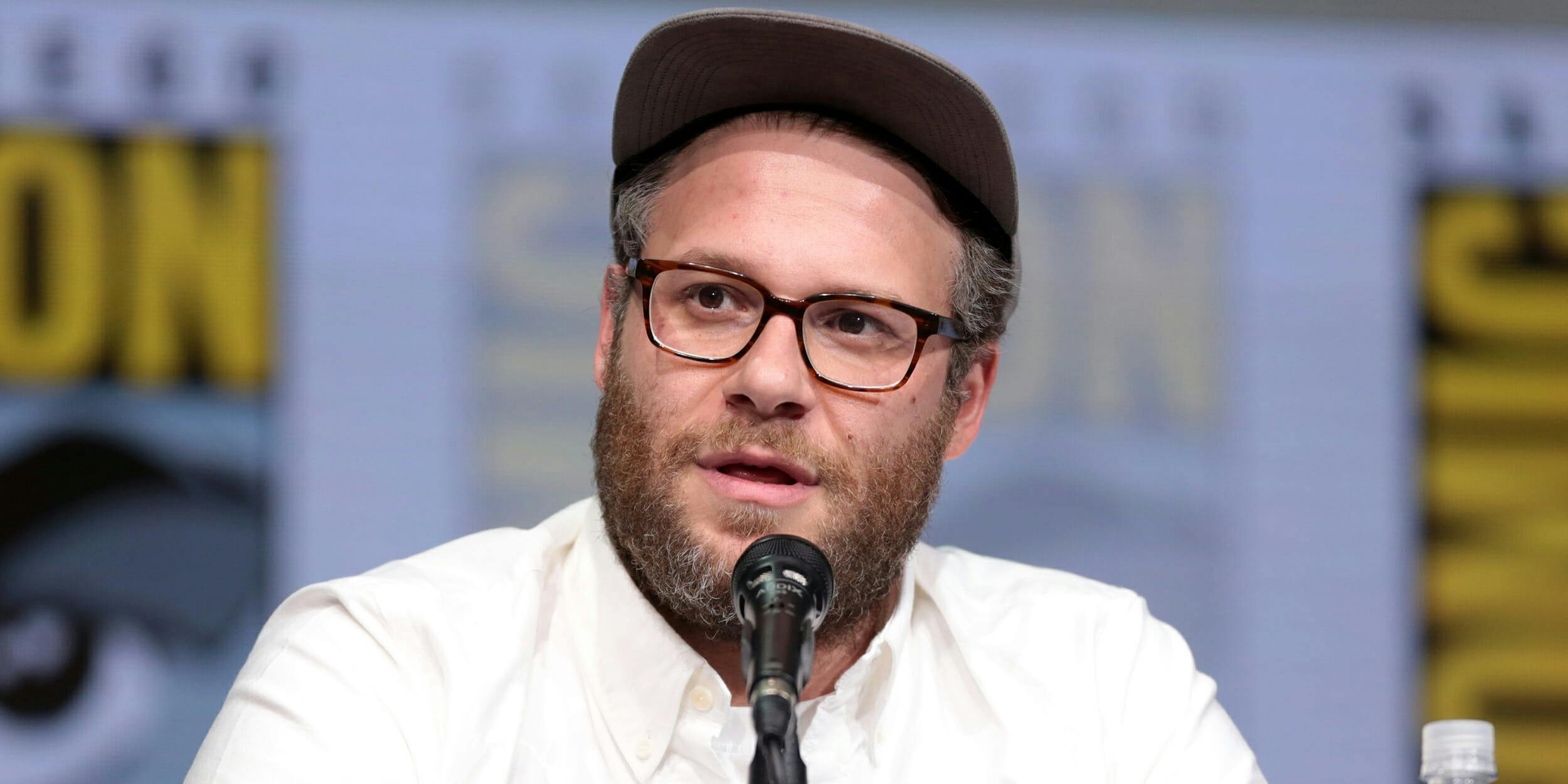 Seth Rogen Calls Out Ron Paul for Tweeting Racist Cartoon