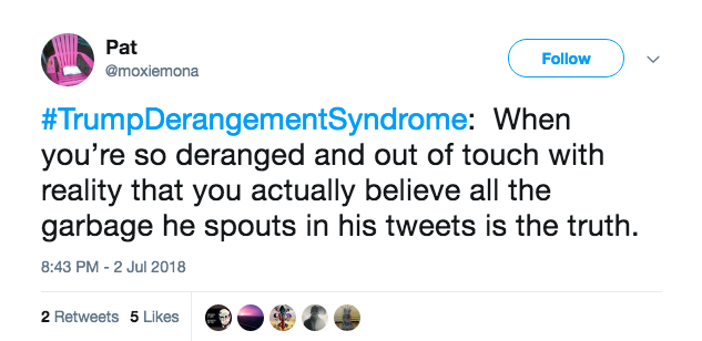 Trump Derangement Syndrome: The Right's Favorite Liberal Diagnosis