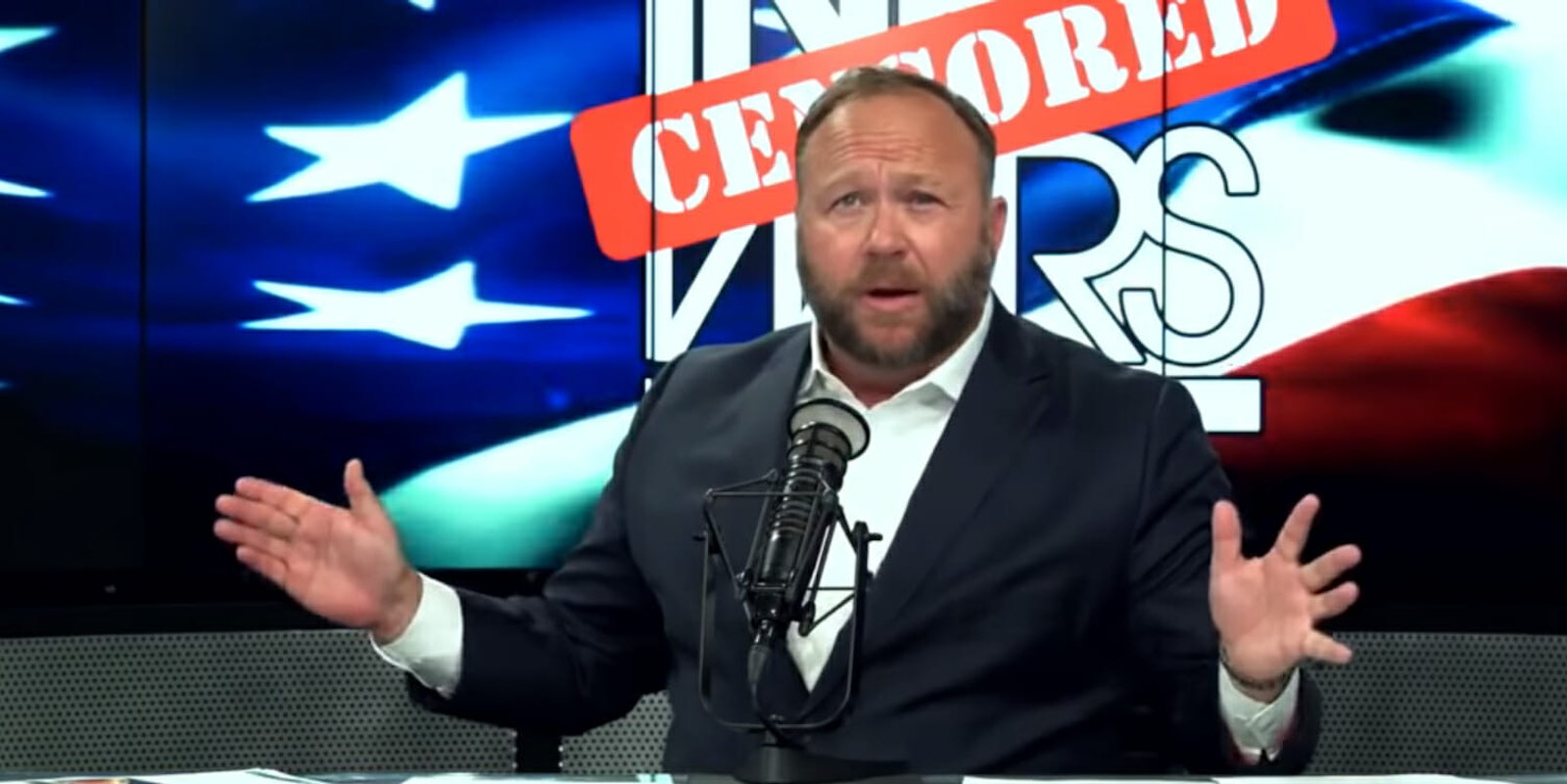 Spotify, the music streaming app, has removed 'specific episodes' of InfoWars host Alex Jones's podcast, according to a new report.