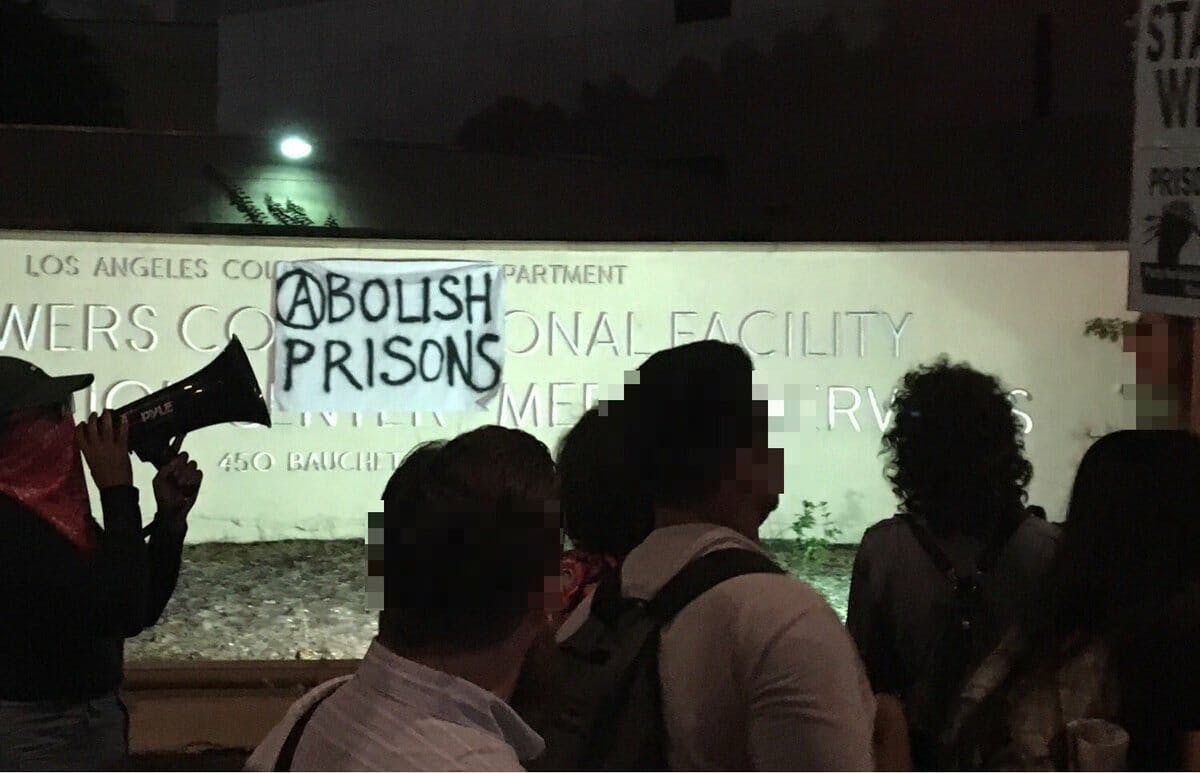 Abolish prisons protest