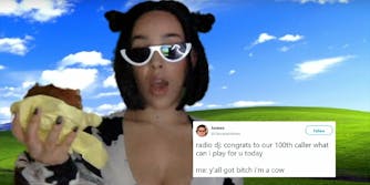 Doja Cat has just released her latest song, "Mooo!," which features the iconic lyrics, "Bitch I'm a cow."