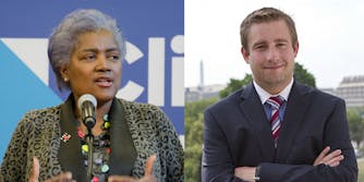 Donna Brazile flatly denied claims by conservative blogger Matt Couch that she was at the same hospital where former DNC Staffer Seth Rich died.