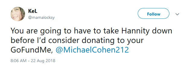 Michael Cohen GoFundMe