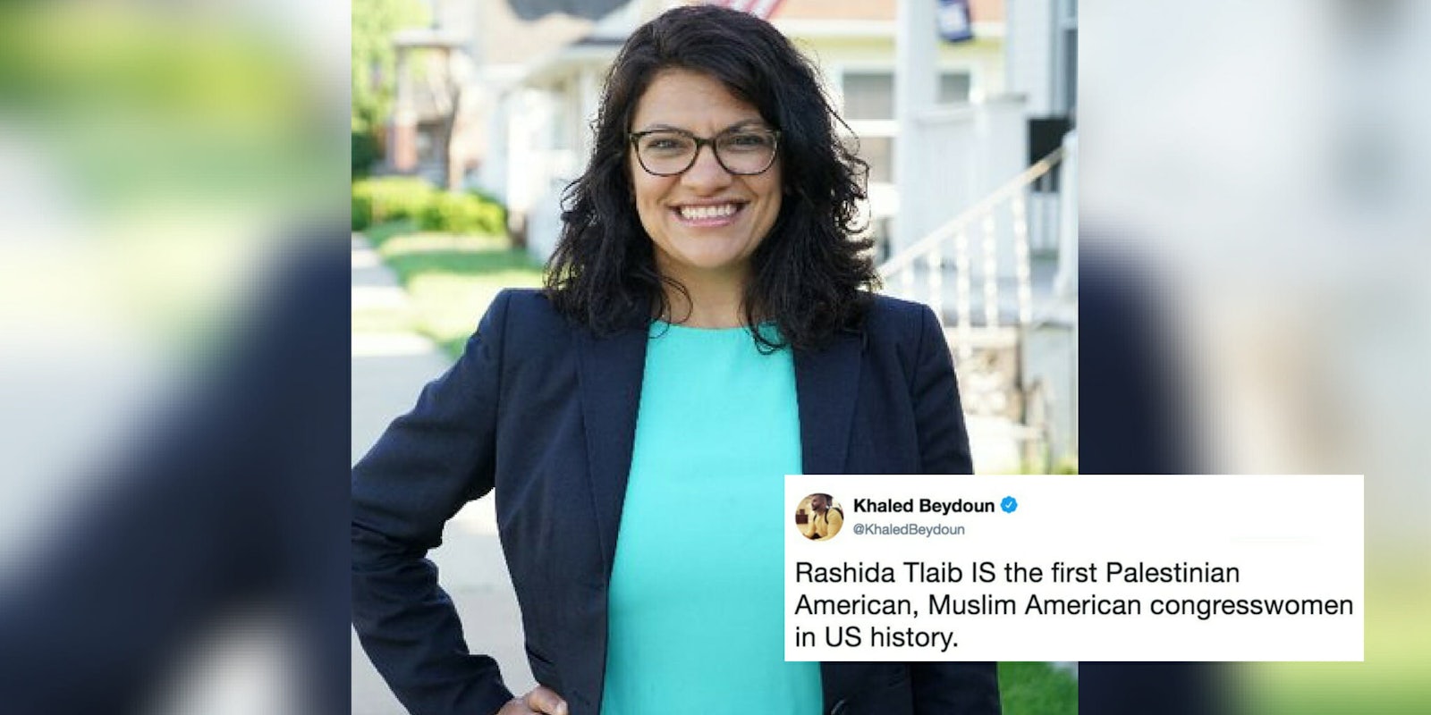 Rashida Tlaib won a Democratic Michigan House primary.