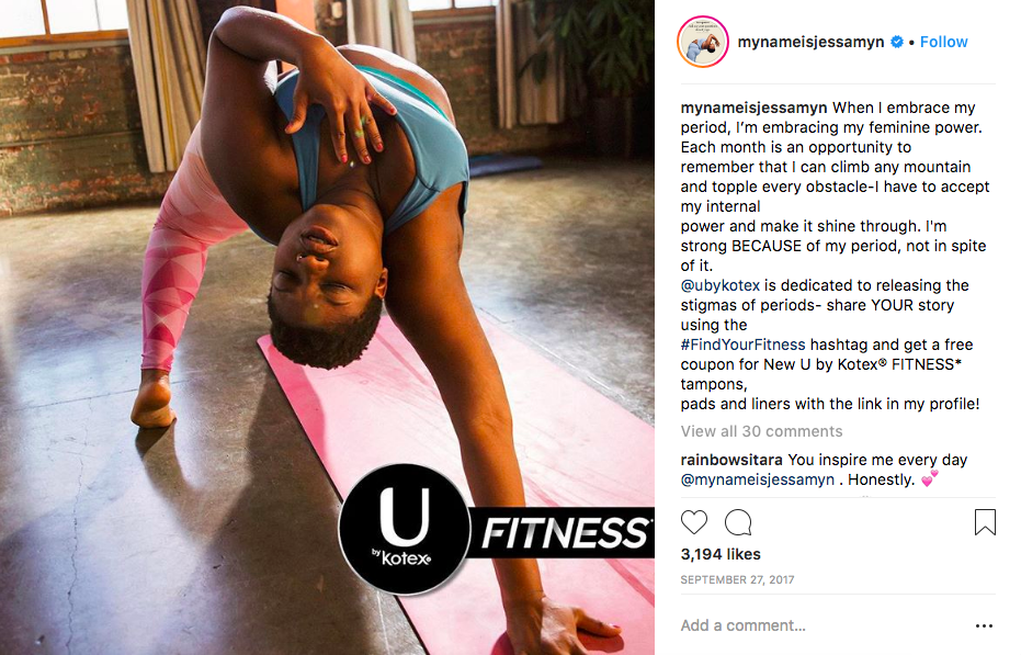 Plus-size yoga teacher Jessamyn Stanley is Instagram hit