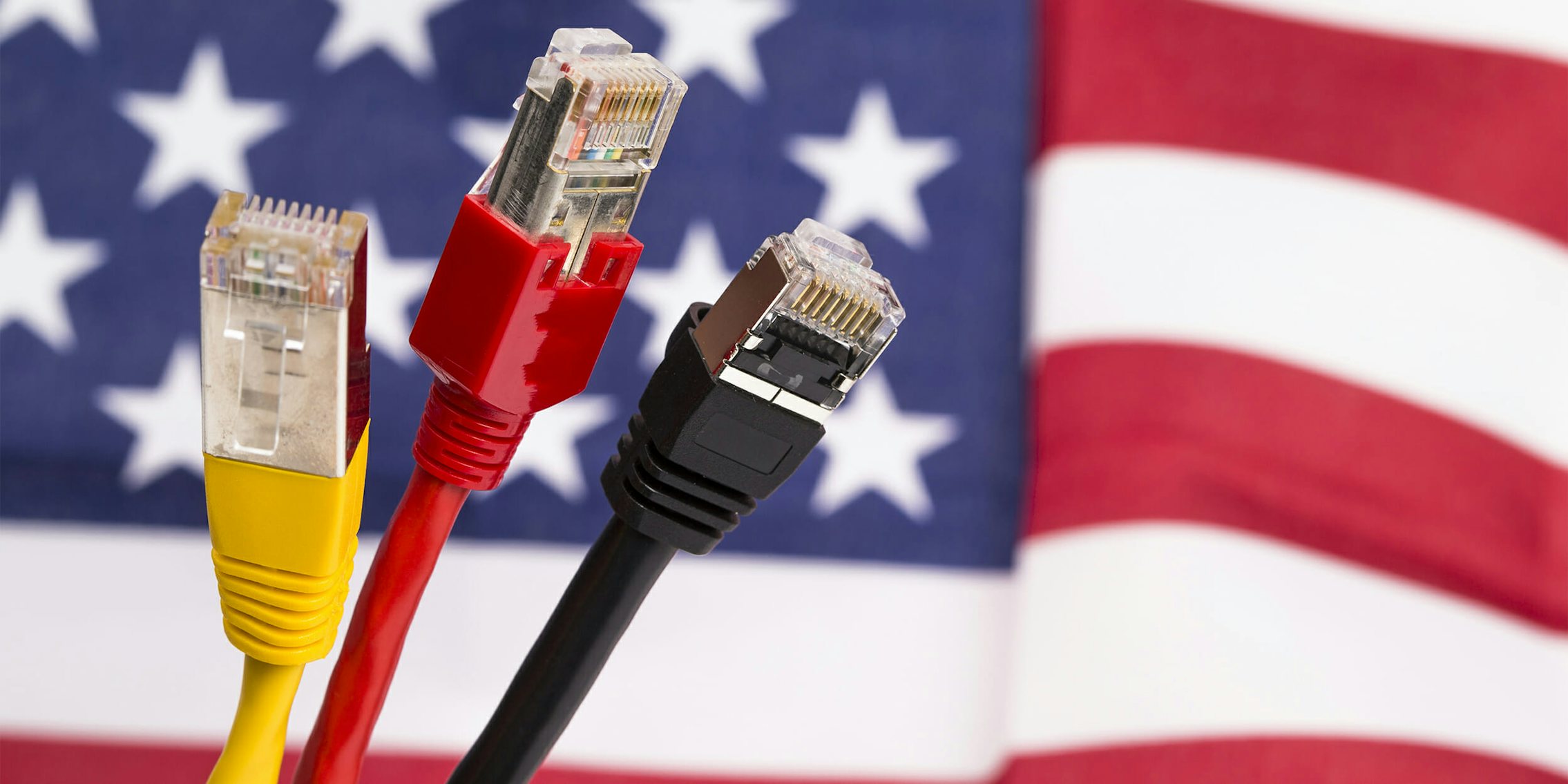 US flag ethernet cables