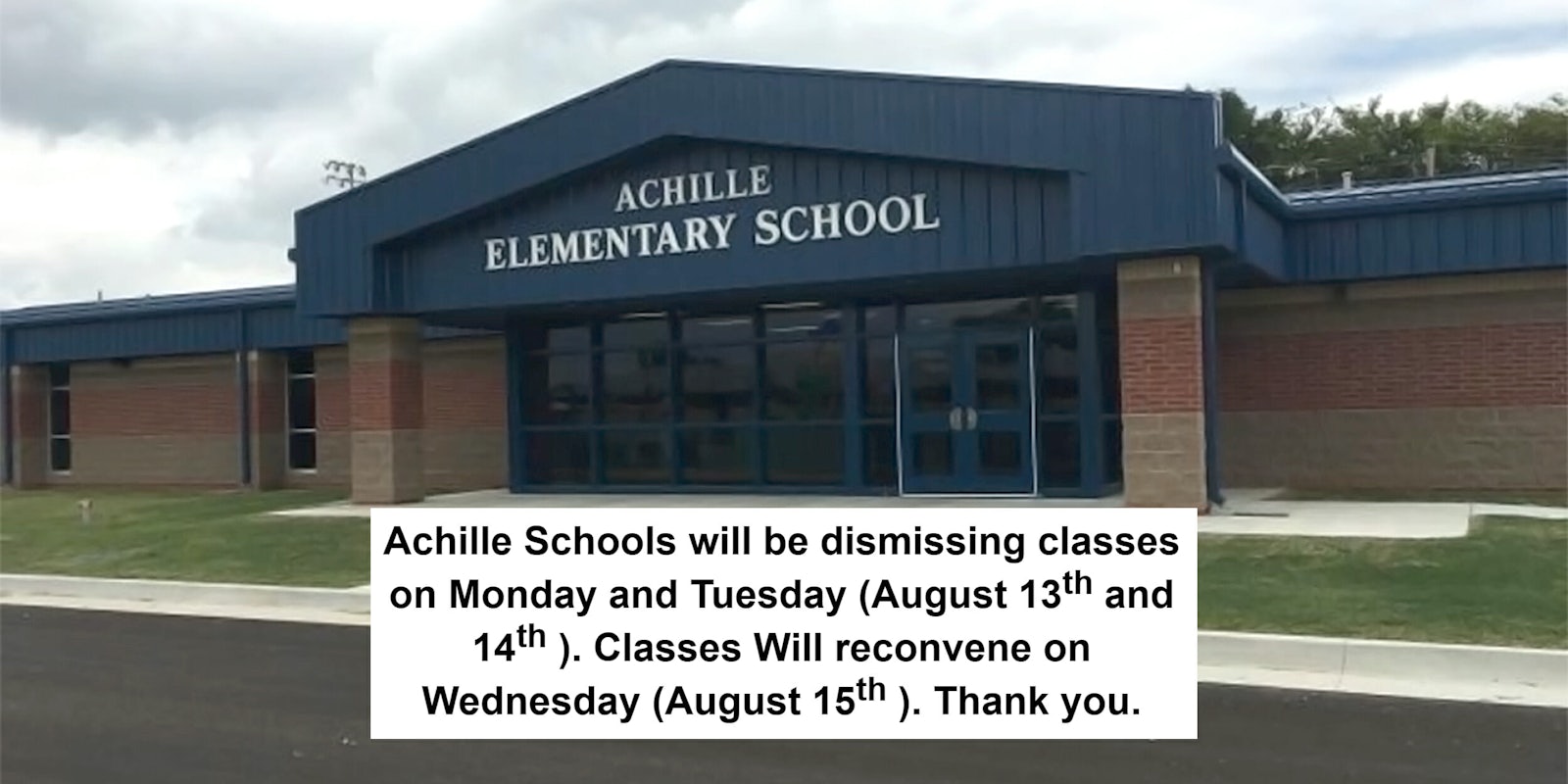 achille elementary school dismisses classes for a week due to threats toward transgender student
